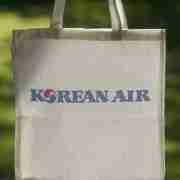 Korean Air Logo Tote Bag