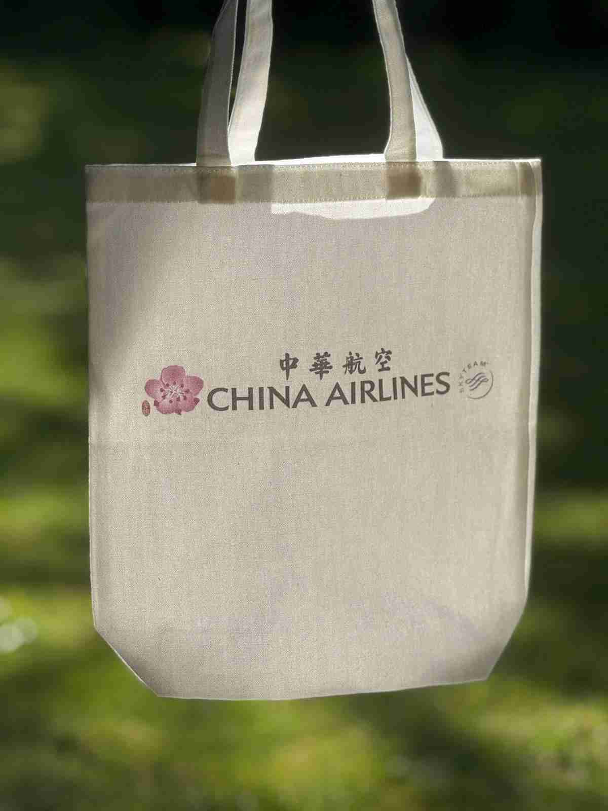 China Airlines Logo Tote Bag