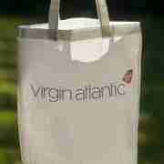 Virgin Atlantic Airline Logo Tote Bag