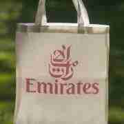 Emirates airline Logo Tote Bag