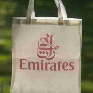 Emirates airline Logo Tote Bag