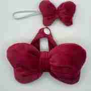 Labubu Trendy Outfits for Your Plushie Star (Red Bow)
