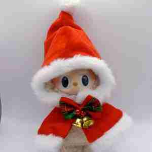 Labubu Trendy Outfits for Your Plushie Star (Santa)