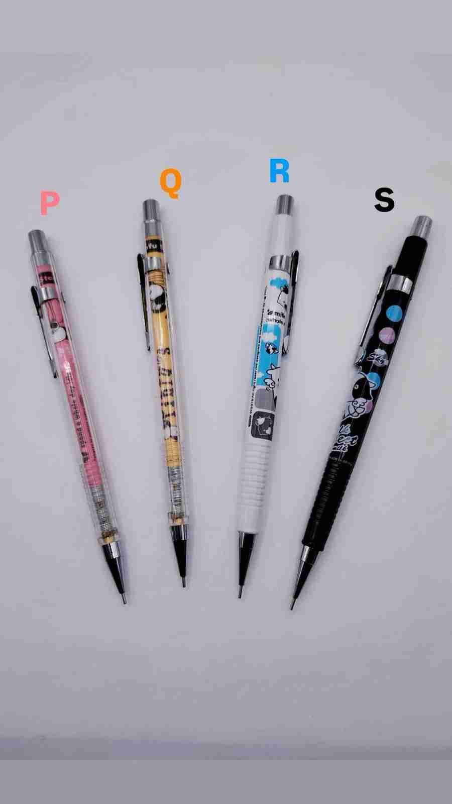 Self-Selection Assorted Cartoon 0.5mm Mechanical Pencil Set