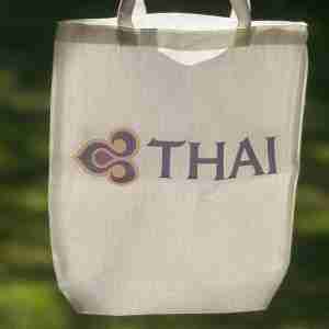 Thai Airways Logo Tote Bag
