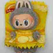 Labubu Trendy Outfits for Your Plushie Star (Yellow Potato Chips)