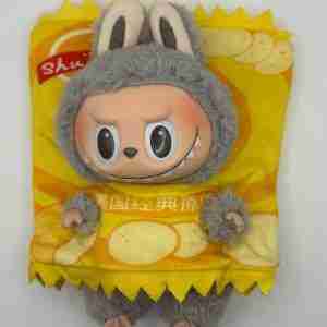 Labubu Trendy Outfits for Your Plushie Star (Yellow Potato Chips)