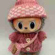 Labubu Trendy Outfits for Your Plushie Star (Red Sweater)
