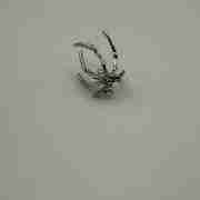 Punk-Style Silver Spider Claw Ear Cuff Earrings