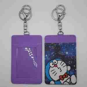 ID Card Holder (Purple Doraemon)