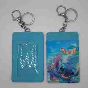 ID Card Holder - Stitch (Light Blue)