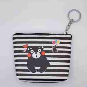 Kumamon coin purse - Black & White