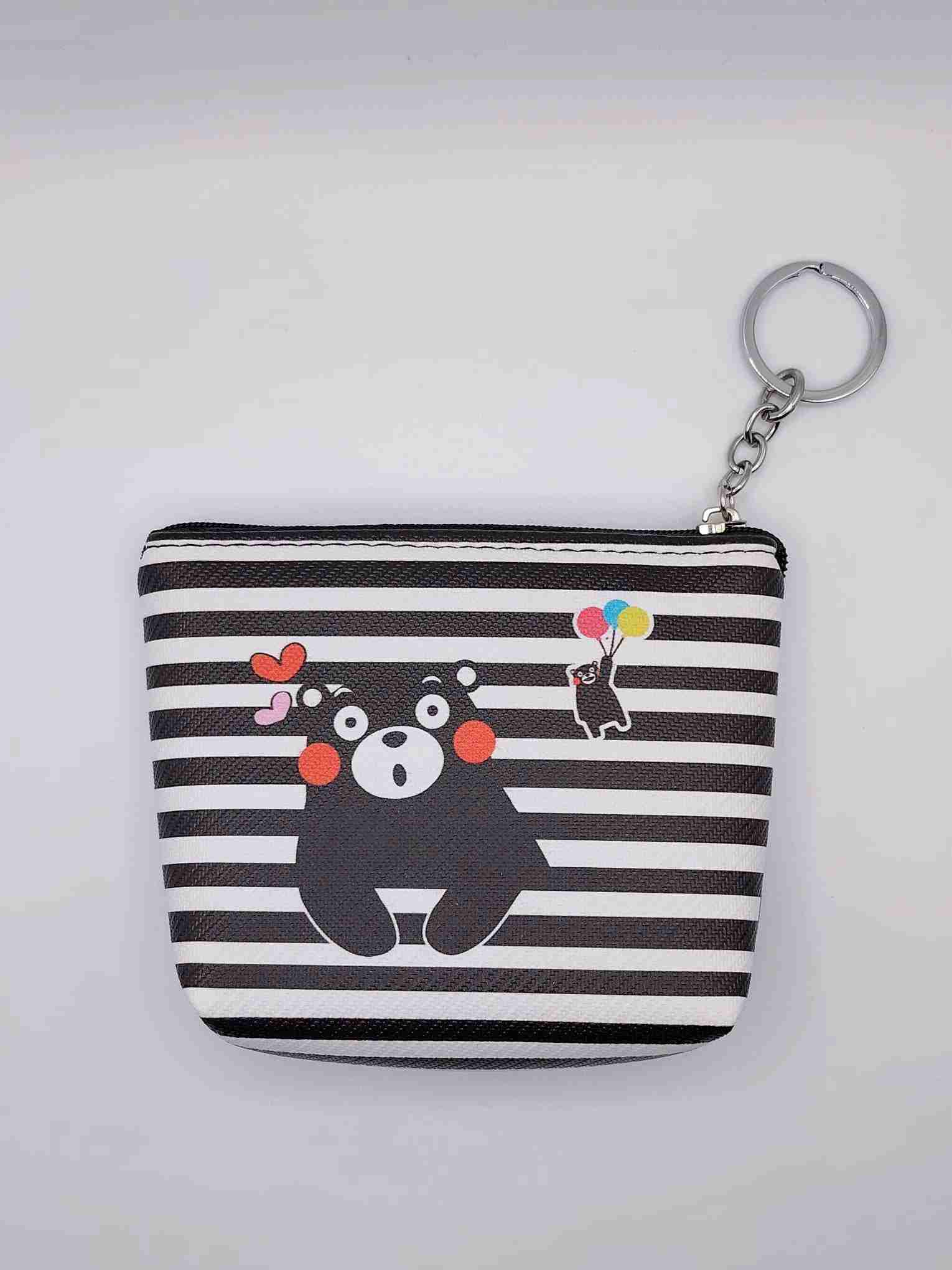 Kumamon coin purse - Black & White