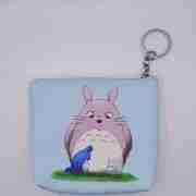 Totoro coin purse - Light Blue