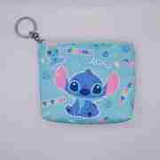 Stitch Coin Purse – Blue Aloha