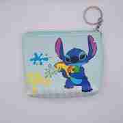 Stitch Coin Purse - Light Blue (Water Gun)