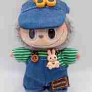 Labubu Green Striped Countryside Set