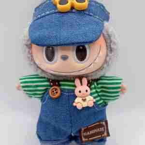 Labubu Green Striped Countryside Set