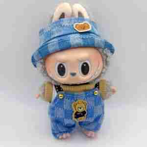 Labubu Denim Overalls Countryside Set