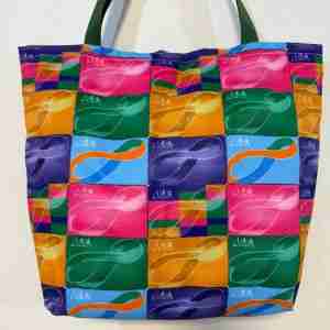 Octopus Card Design - Handmade HK Style Tote Bag with Zipper & Inner Pocket