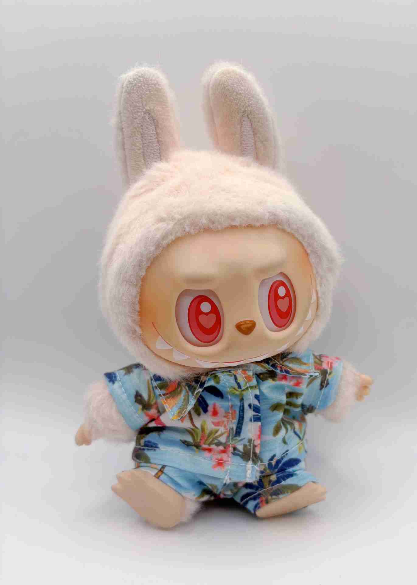 Labubu Summer Beachwear Collection – Outfit for 17cm Labubu Doll