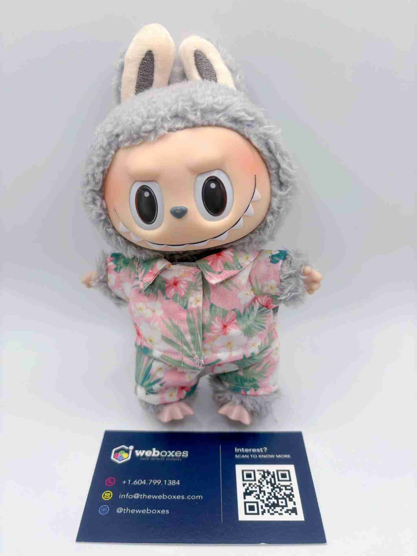 Labubu Summer Beachwear Collection – Outfit for 17cm Labubu Doll