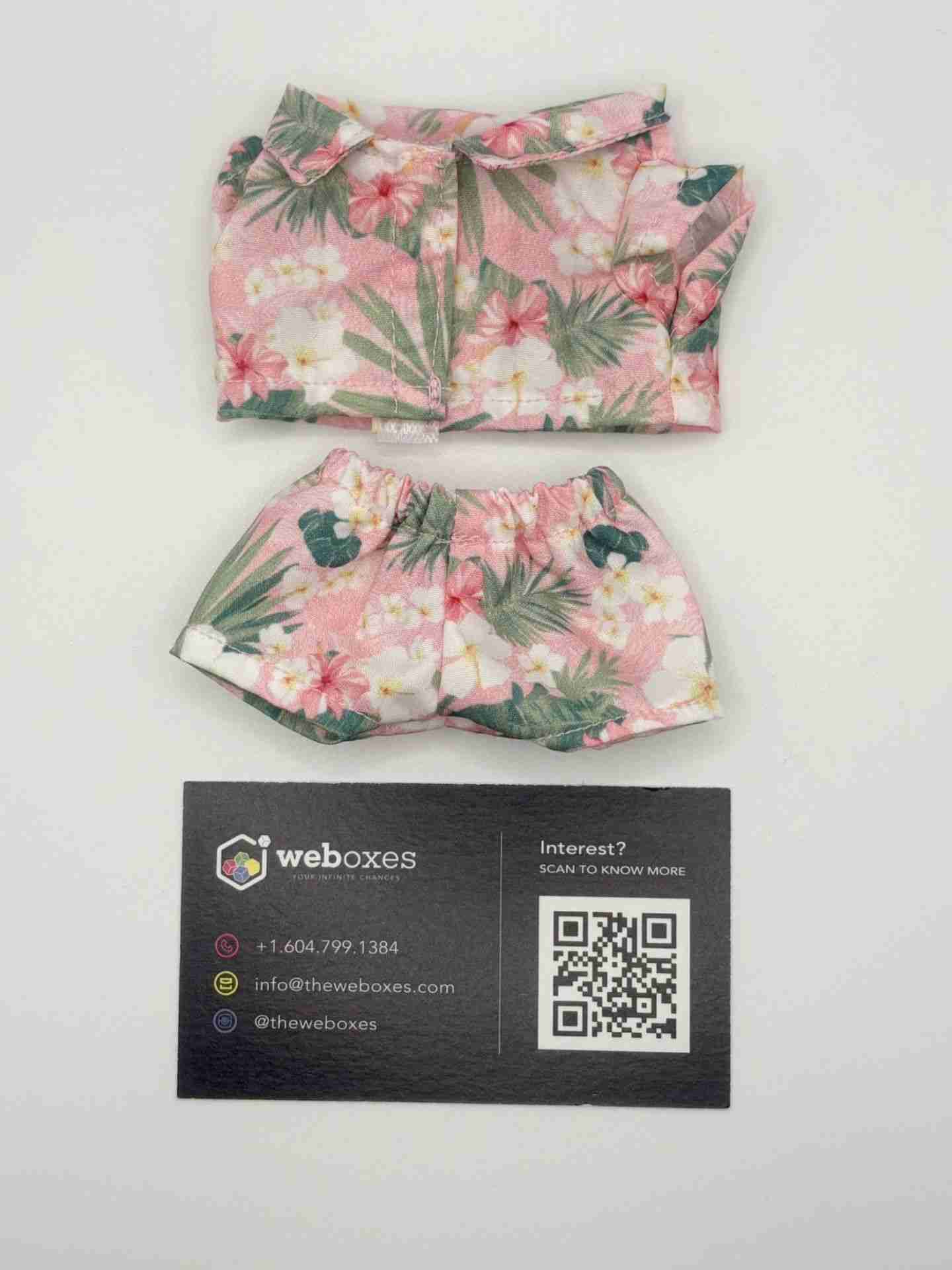 Labubu Summer Beachwear Collection – Outfit for 17cm Labubu Doll