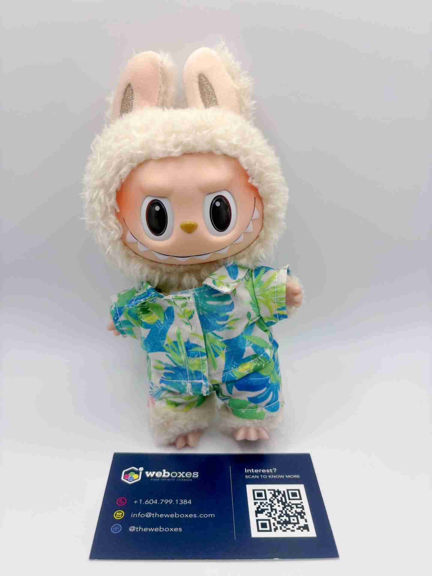 Labubu Summer Beachwear Collection – Outfit for 17cm Labubu Doll