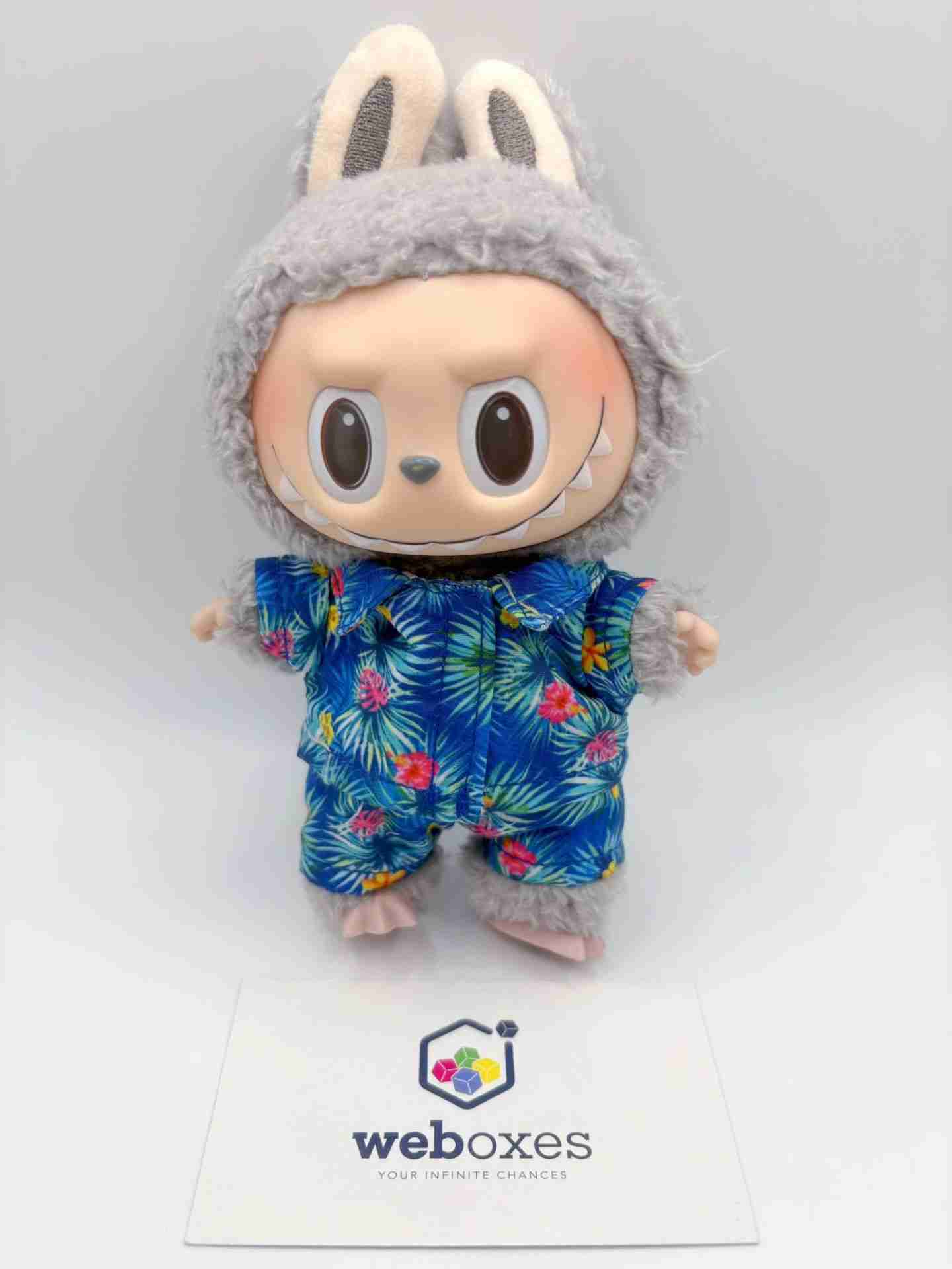 Labubu Summer Beachwear Collection – Outfit for 17cm Labubu Doll