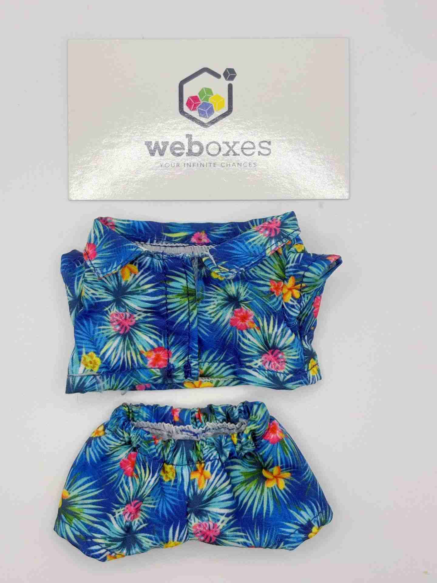 Labubu Summer Beachwear Collection – Outfit for 17cm Labubu Doll