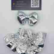 Labubu Outfit – Silver Cyber Girl Dress